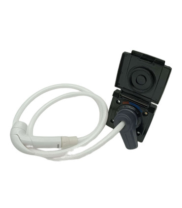 Toma de ducha negra con mezclador | Distribuciones Camper