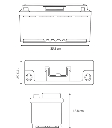 Batería de litio 100ah/12.8v OLALITIO | Electricidad