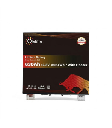 Batería de litio 630ah/12.8v OLALITIO